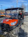 2021 Kubota RTV-X1140W-H Plastic Canopy, Windshield Acrylic Clear, LED Strobe Light, Wire Harness Kit, Back up Alarm