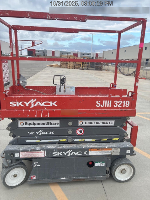 2018 Skyjack SJIII-3219 Standard Rental Specs