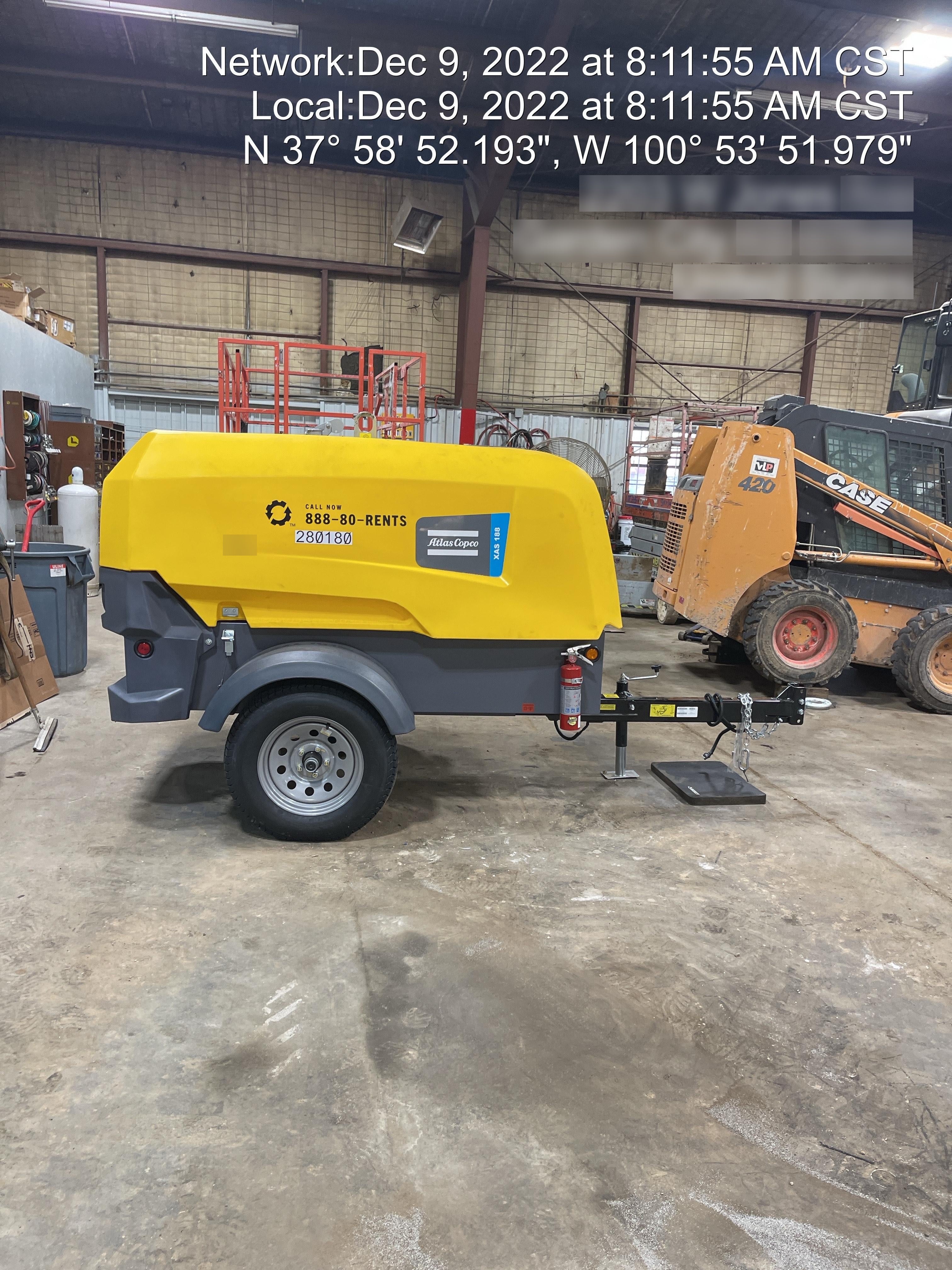 2022 ATLAS COPCO XAS188 CWK