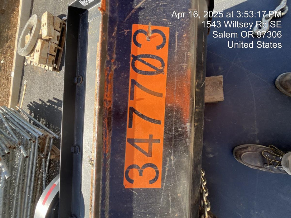 2023 JCB 96" Pin on Telehandler Bucket - JCB