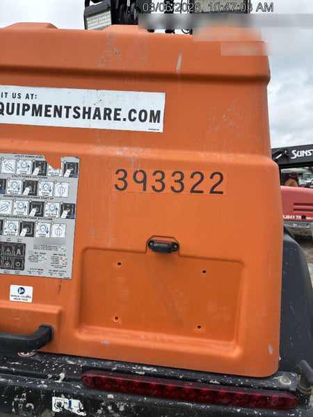 2024 Generac MLT2 Diesel, Flex Switch 120V Input, Powerzone Controller, 
(4) 320W LED Lights, 4kW Generator, 39.9 Gal Fuel Tank, 2" Ball, T3