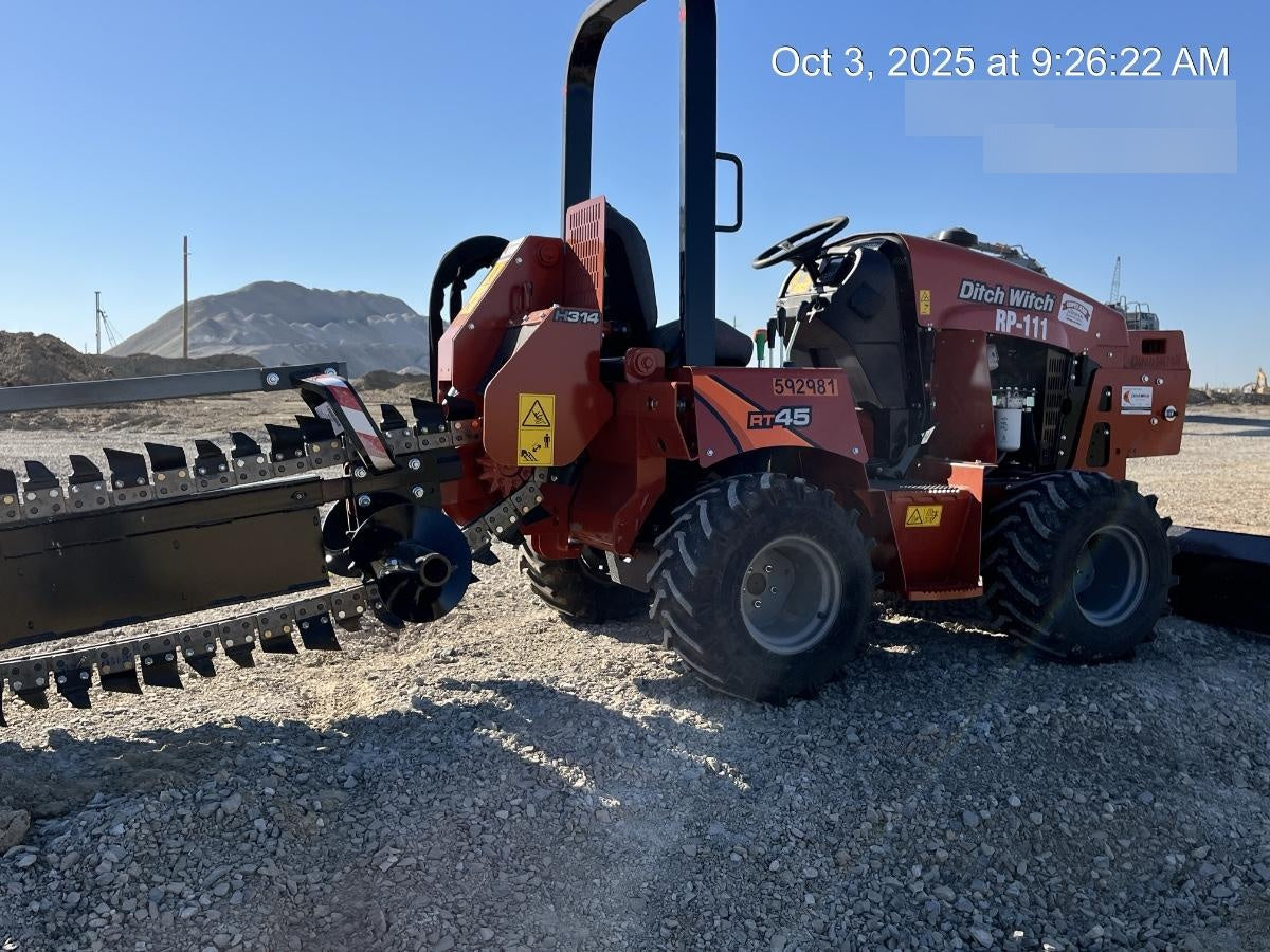 2025 DITCH WITCH RT45B