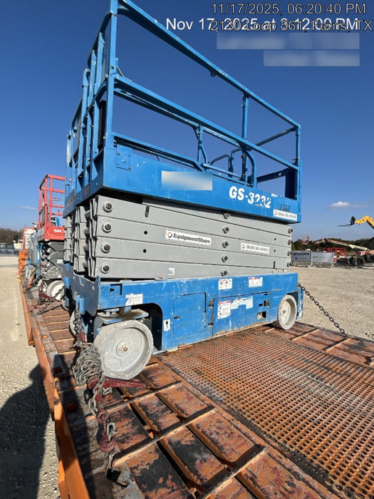 2018 Genie GS-3232 Genie GS3232 Lift w/Folding Rails and Swing Gate