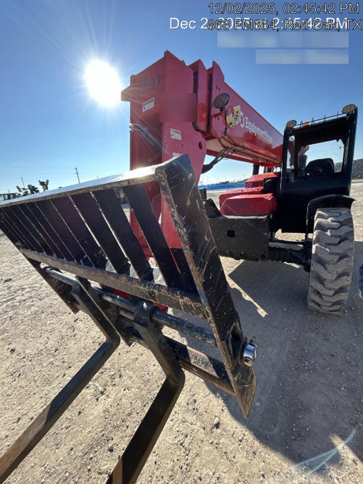 2020 Manitou MTA8044 74hp T4F, Open ROPS, Cab and Boom LED work lights, Auxiliary Hydraulics, Solid Tires, Amber strobe, Lift Hook w/66" Carriage, 60" Forks