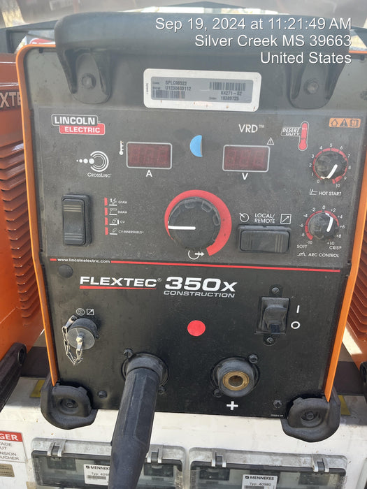 2023 LINCOLN ELECTRIC FLEXTEC 350X