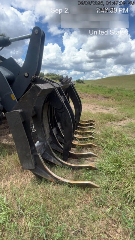 2021 FLECO 120" Grapple Rake - Fleco