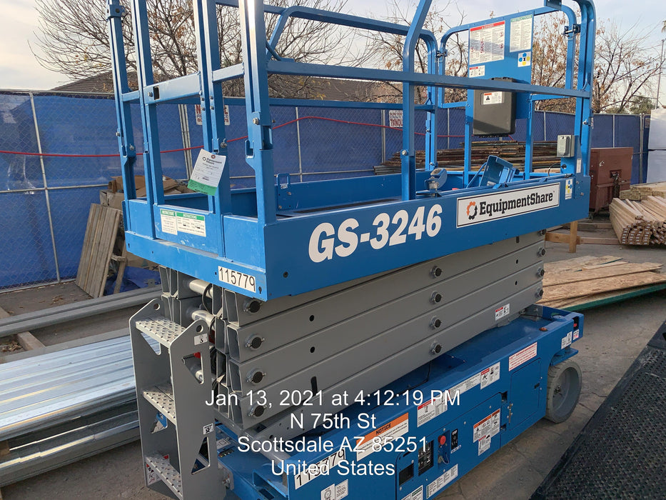 2020 Genie GS-3246 Standard, Folding full height swing gate