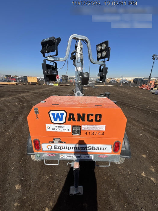 2024 Wanco WLTT-4MM4K Diesel, Deep Sea Controller, Shore Power Plug, Auto Start, (4) 350W LED Floodlights, 4kW Generator, 60 Gal Fuel Tank, 2" Ball, T3