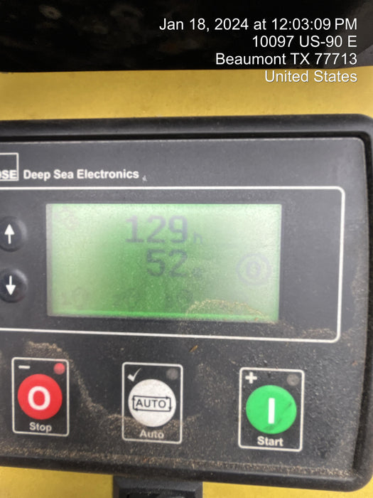 2022 Allmand NLV3GR (4) LED Light Fixture 350W, 23' Vertical Mast, 3kW Prime, Towable, Deep Sea L401, Leveling Jacks, Yanmar T4F 5.8hp