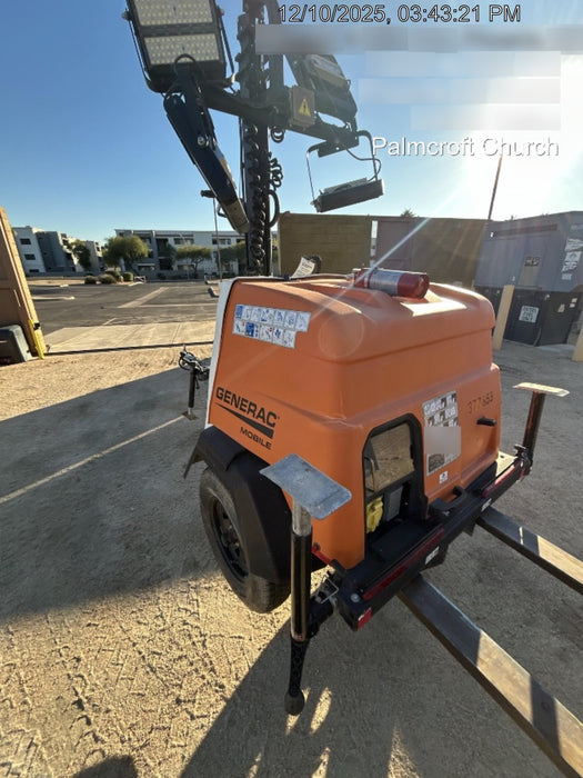 2023 Generac MLT2 Diesel, Flex Switch 120V Input, Powerzone Controller, 
(4) 320W LED Lights, 4kW Generator, 39.9 Gal Fuel Tank, 2" Ball, T3