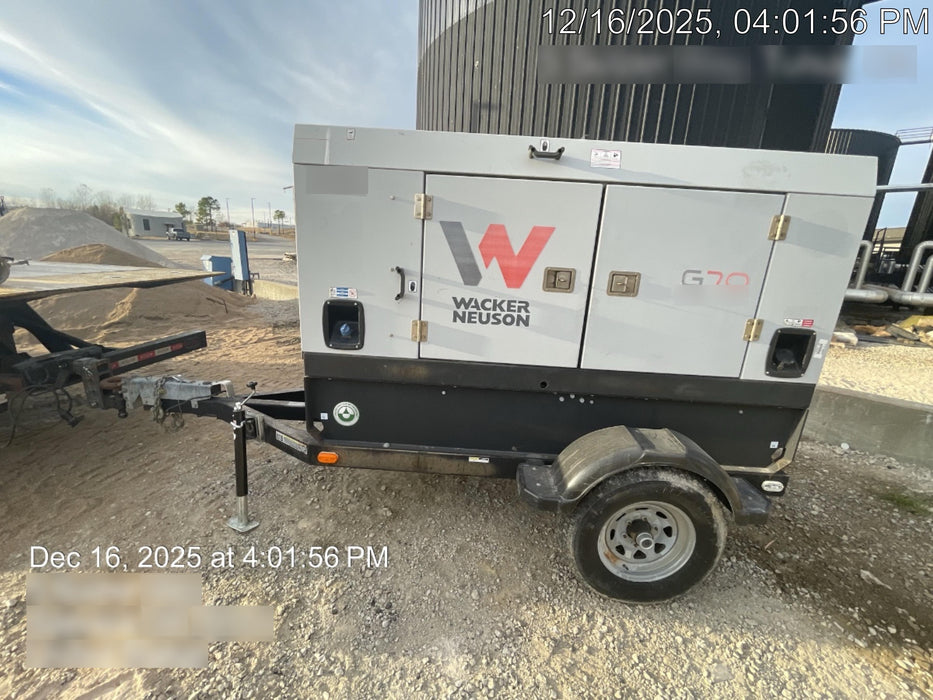 2019 WACKER NEUSON G70