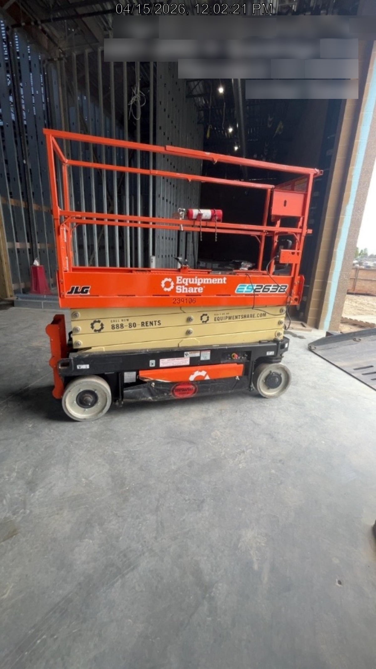 2022 JLG ES2632