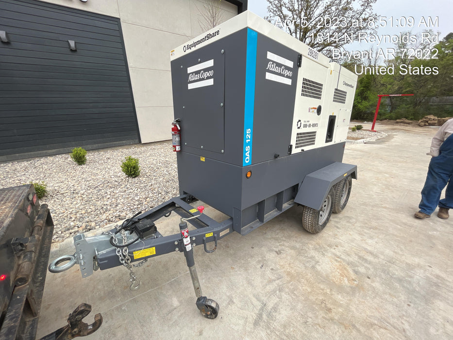 2022 ATLAS COPCO QAS 125