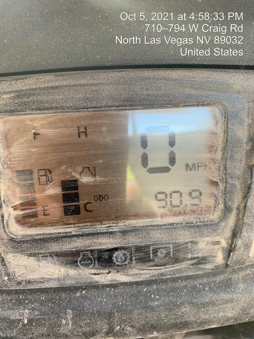 2021 Kubota RTV-X1140W-H Plastic Canopy, Windshield Acrylic Clear, LED Strobe Light, Wire Harness Kit, Back up Alarm