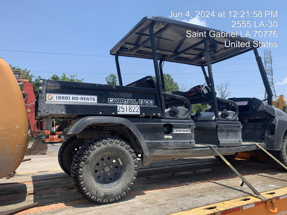 2023 Club Car CA1700D Canopy, Diesel, 4 Passenger