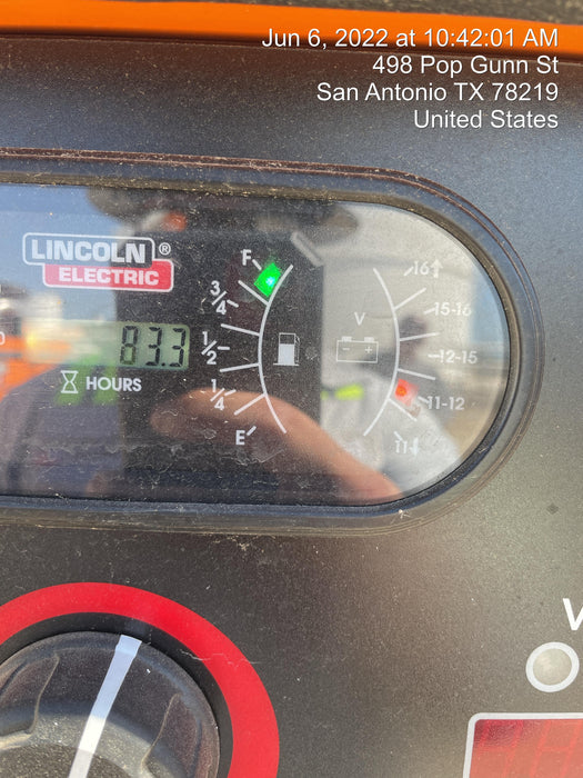 2021 Lincoln Electric Vantage 549X Ready Pak 3, ORANGE (includes trailer, cable rack, fender light kit)