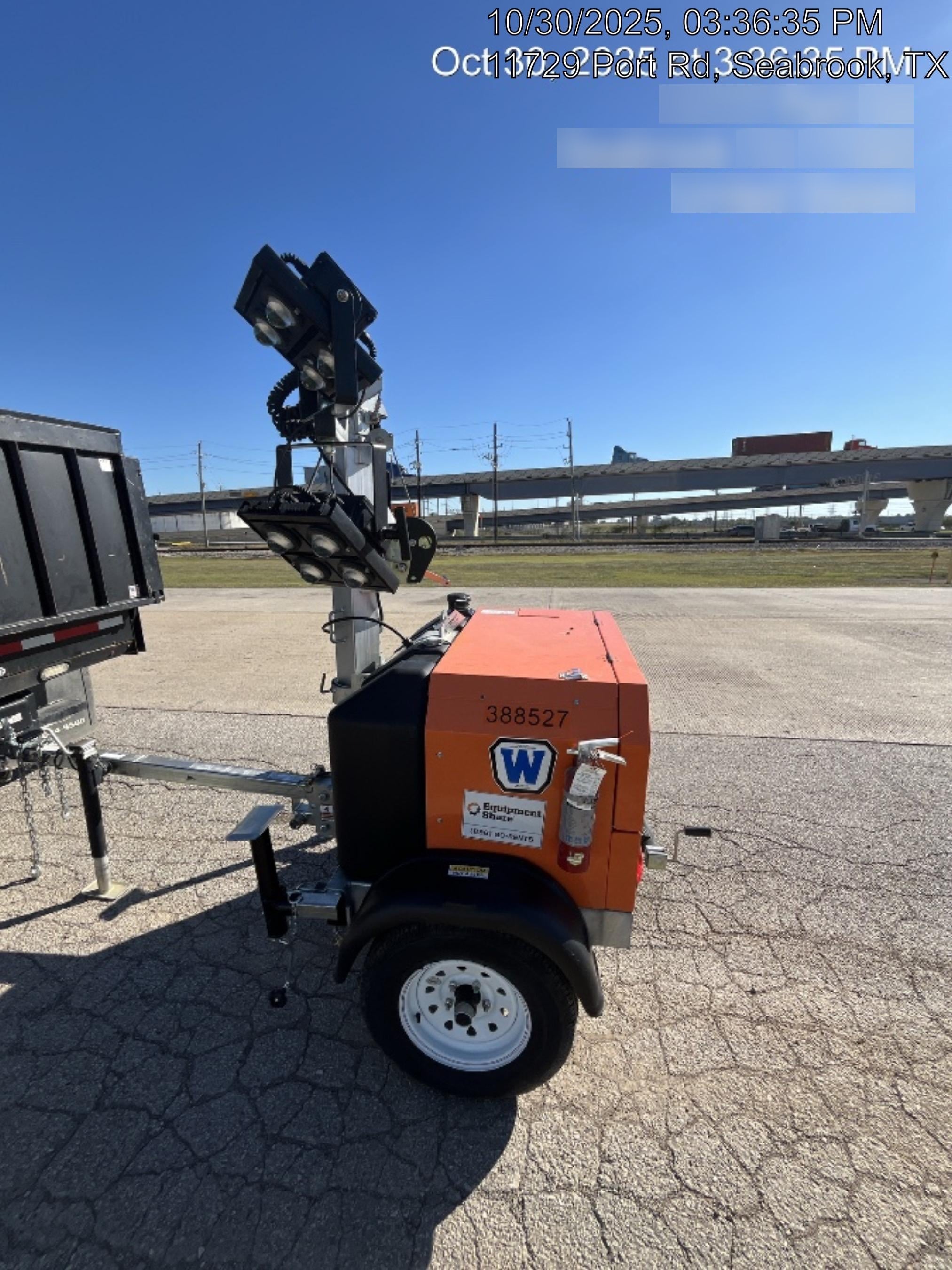 2024 Wanco WLTT-4MM4K Diesel, Deep Sea Controller, Shore Power Plug, Auto Start, (4) 350W LED Floodlights, 4kW Generator, 60 Gal Fuel Tank, 2" Ball, T3