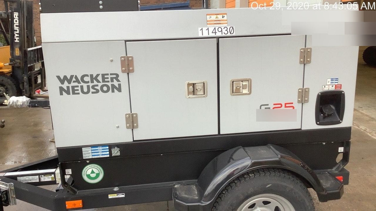 2020 WACKER NEUSON G25