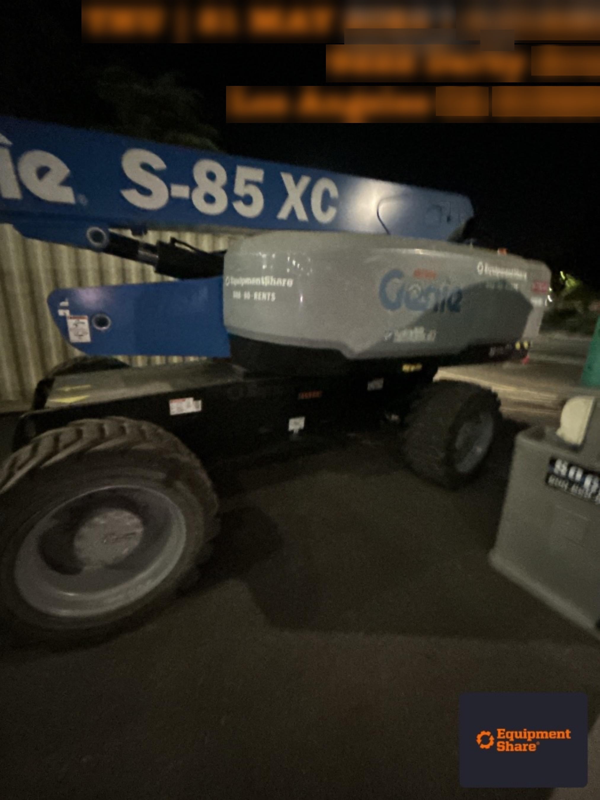 2024 GENIE S-85 XC