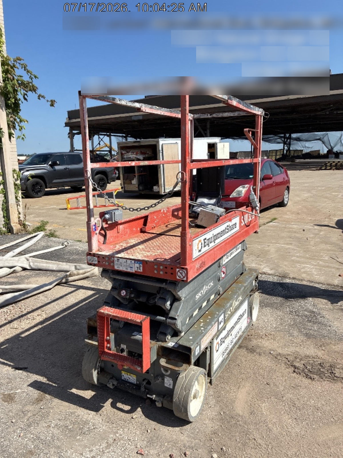 2019 Skyjack SJIII-3219 Standard Options, Trojan Batteries