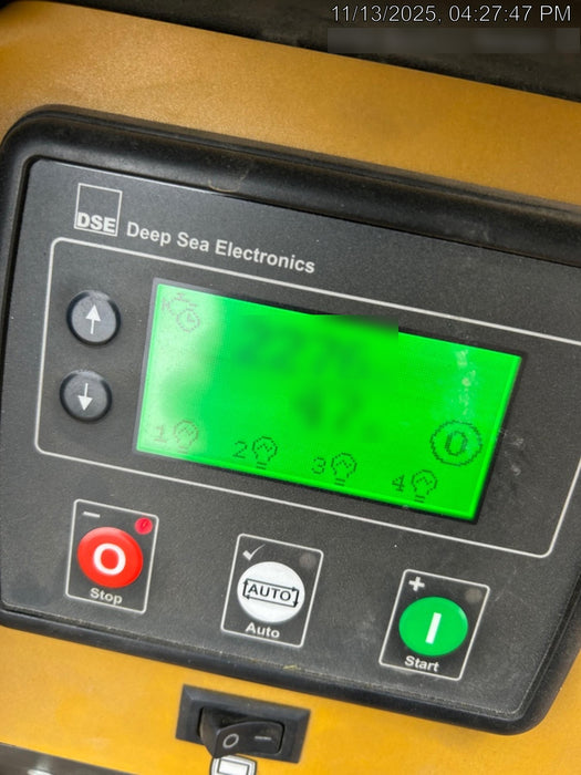 2022 Allmand NLV3GR (4) LED Light Fixture 350W, 23' Vertical Mast, 3kW Prime, Towable, ES Decals, T3