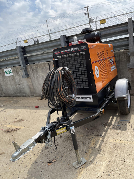 2022 Lincoln Electric Vantage 549X Crosslink Technology, Trailer Mounted, ES Decals, T3