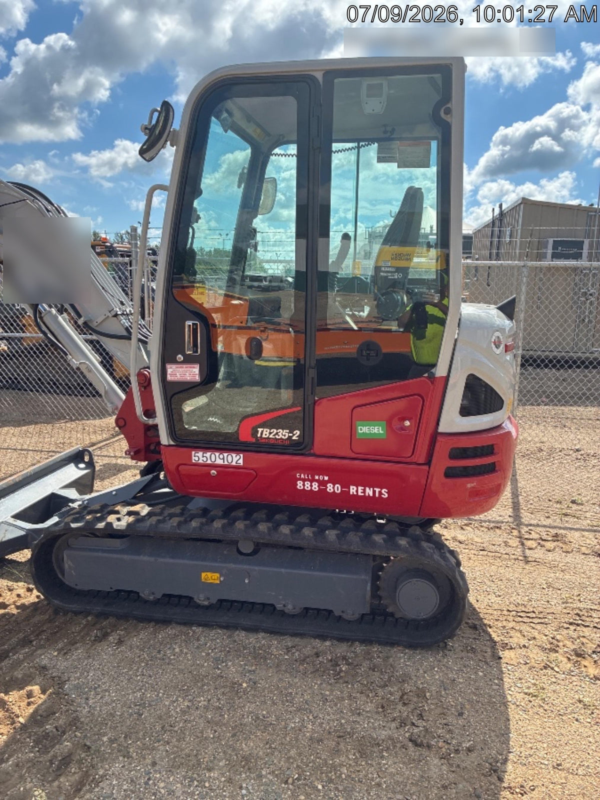 2025 TAKEUCHI TB235-2CR