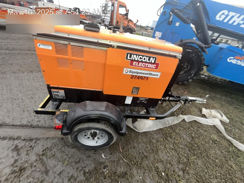 2022 Lincoln Electric LE400 Kubota V1505, Trlr, Cable Rack, Light Kit, ES Decals, T3