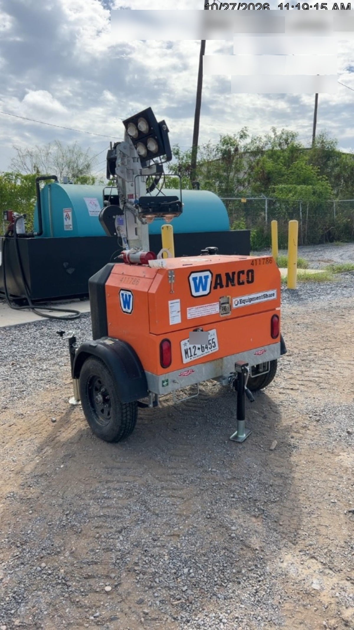 2024 Wanco WLTT-4MM4K Diesel, Deep Sea Controller, Shore Power Plug, Auto Start, (4) 350W LED Floodlights, 4kW Generator, 60 Gal Fuel Tank, 2" Ball, T3