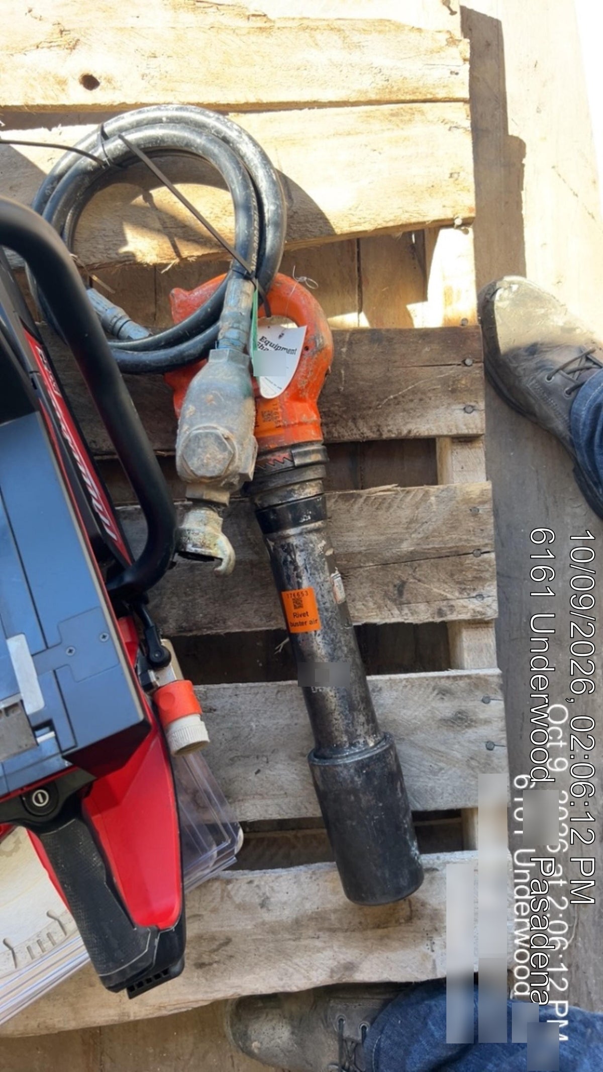 2021 MICHIGAN PNEUMATIC MP-133-ORANGE-NEP