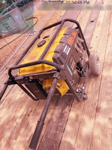 2023 Atlas Copco P6500W 5.5kW, AC390FD Gasoline Engine, Wheel & Handle Kit, (2) 120V Duplex 15A + (1) 120/240V 30A Twist Lock