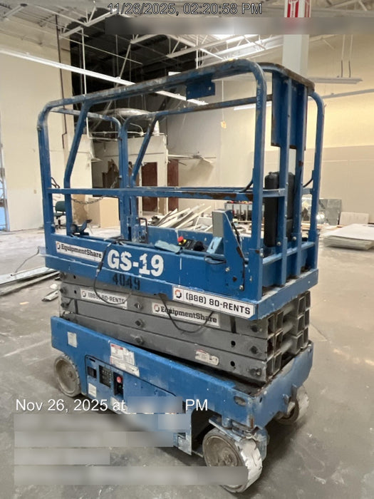 2017 Genie GS-1930 Genie GSq930 Scissor Lift