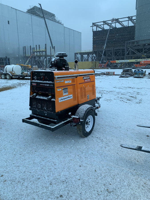 2021 Lincoln Electric Vantage 549X Ready Pak 3, ORANGE (includes trailer, cable rack, fender light kit)