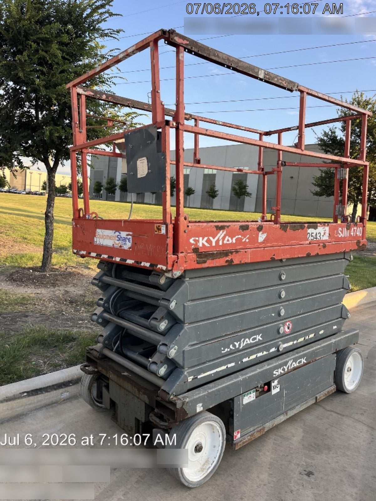 2016 SKYJACK SJIII-4740