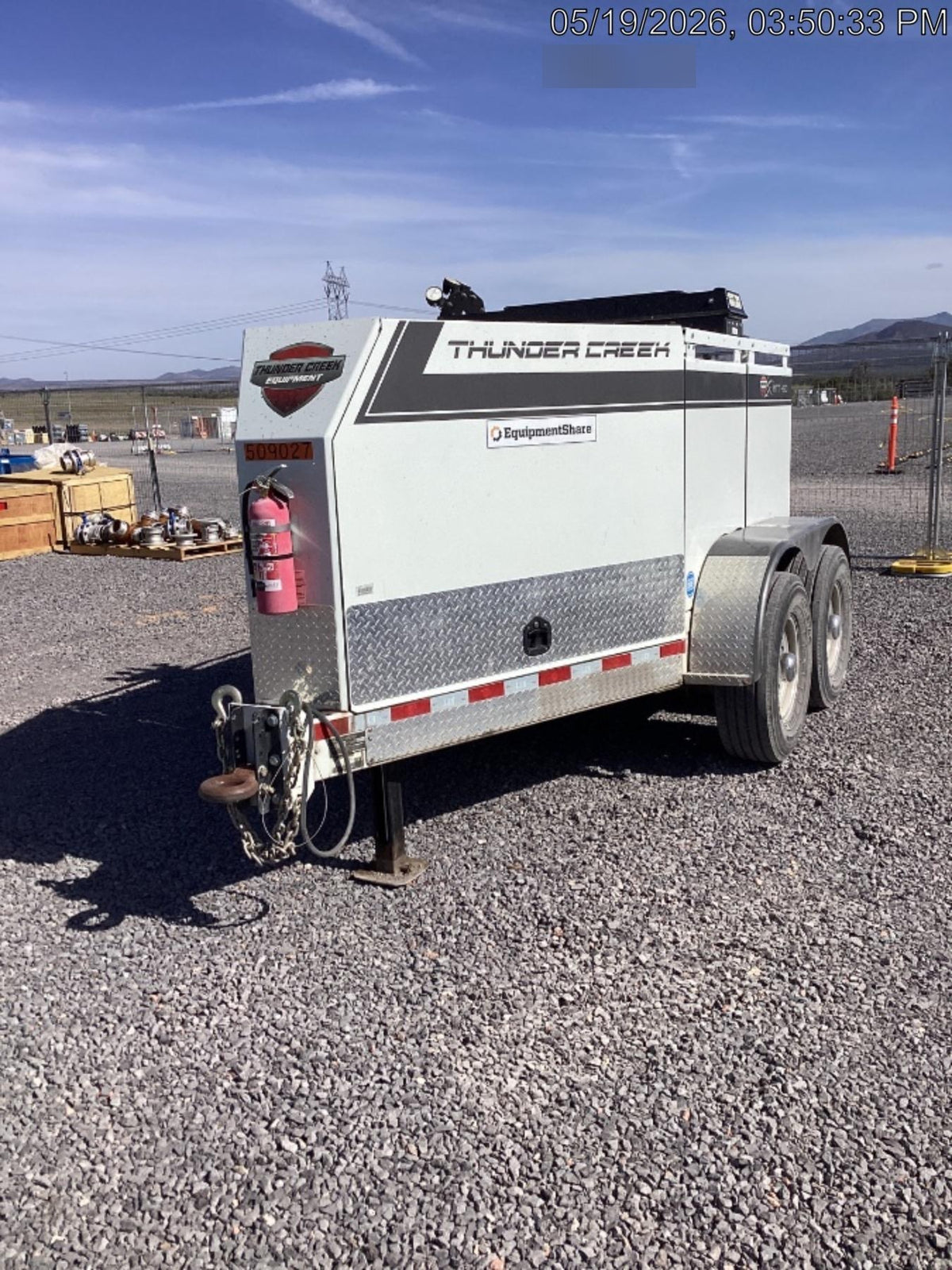 2023 THUNDER CREEK MTT460 Fuel Trailer