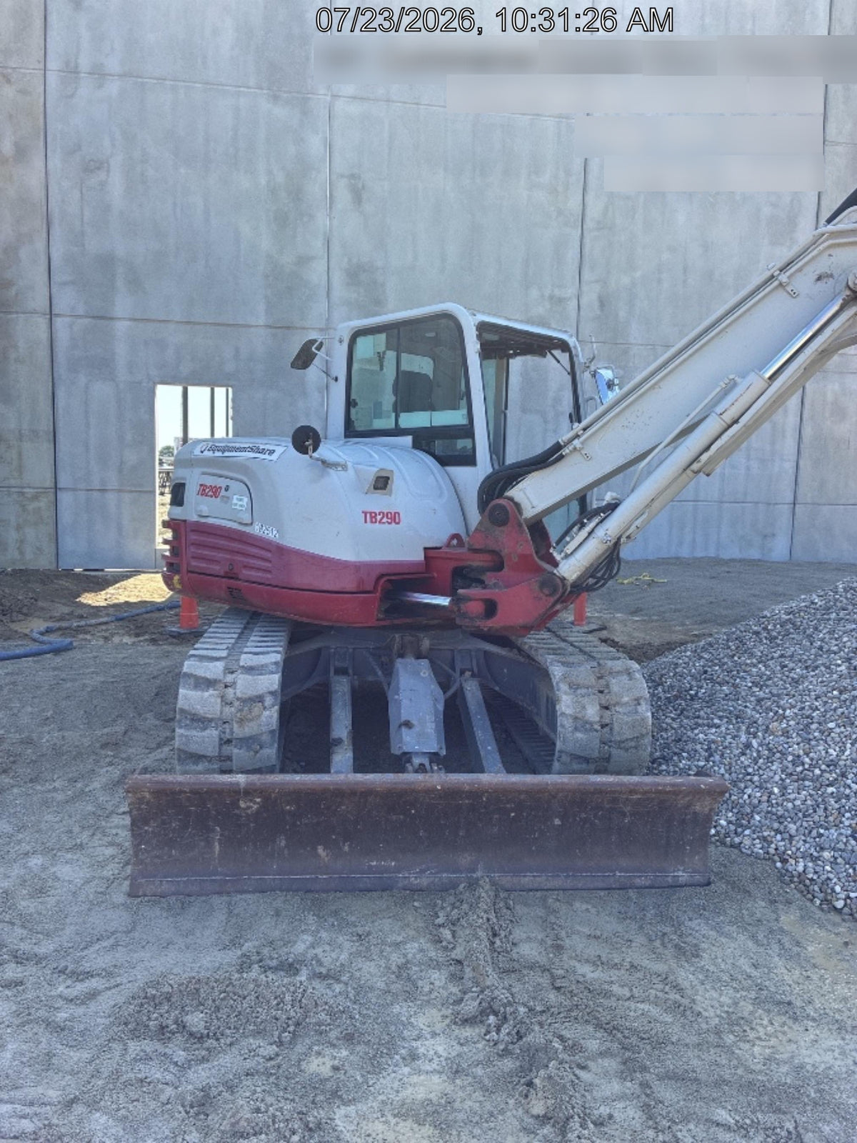 2020 Takeuchi TB290C Cab/Heat/Air, Rubber Tracks, Manual TAG QC