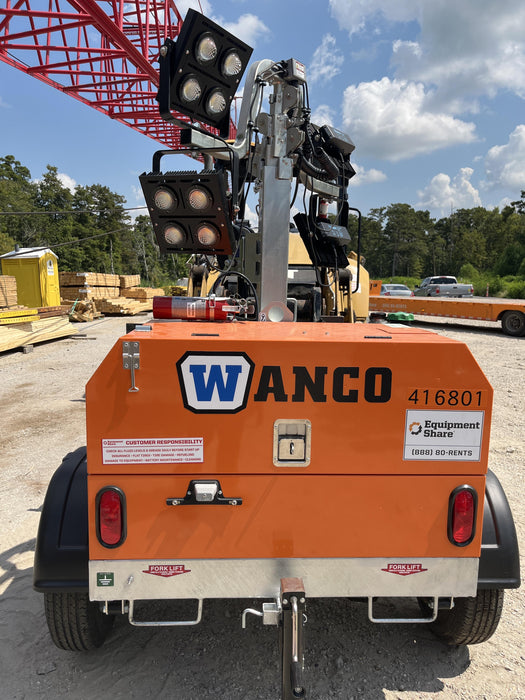 2024 Wanco WLTT-4MM4K Diesel, Deep Sea Controller, Shore Power Plug, Auto Start, (4) 350W LED Floodlights, 4kW Generator, 60 Gal Fuel Tank, 2" Ball, T3