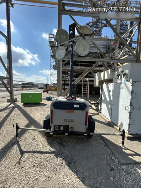 2019 Wacker Neuson LTV6L-MH Wacker Neuson LTV6L Mobile Light Tower w/Fuel Level Sensor Installed