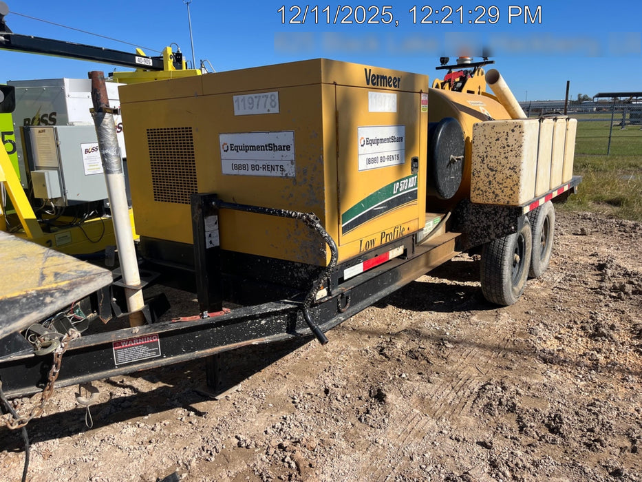 2020 Vac-Tron LP573XDT 24 HP Kohler Diesel Engine (Tier 4 Final), Includes 500 Gallon Debris Tank w/ Hydraulic Tilt, two (2) 100 Gallon Water Tanks, Low Profile Torsion Axles (12,000 GVWR), Manual Jack