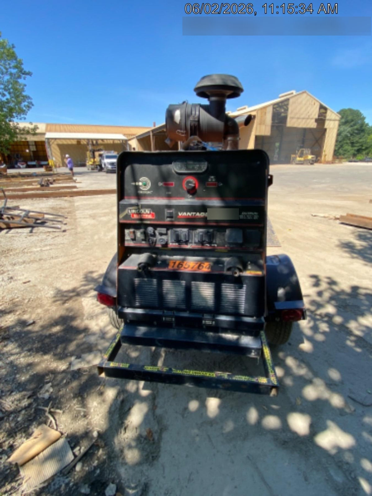 2021 Lincoln Electric Vantage 549X Ready Pak 3, ORANGE (includes trailer, cable rack, fender light kit)