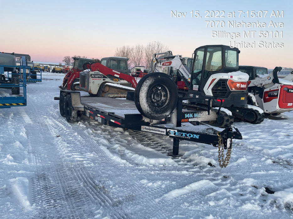 2023 H&H 20' Gravity Tilt