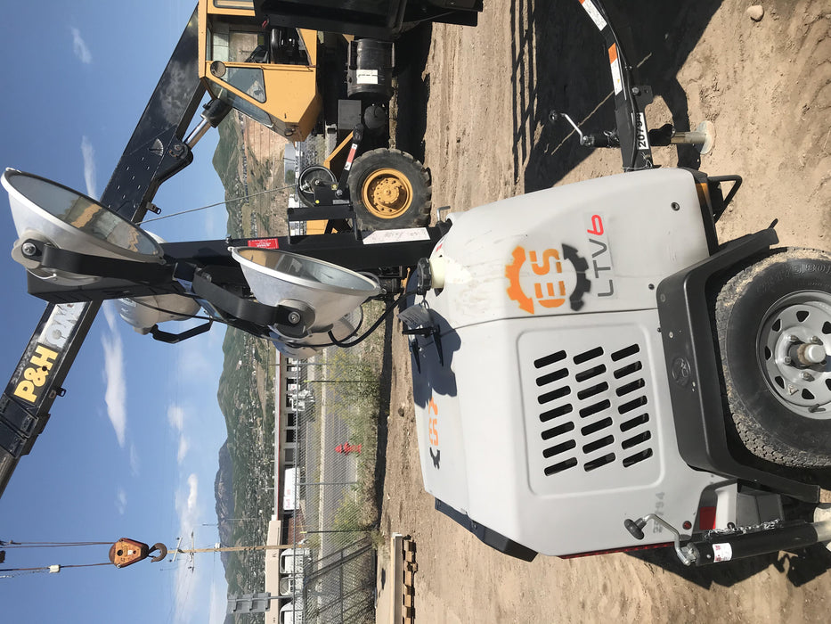 2018 Wacker Neuson LTV6L-MH Wacker Neuson LTV6L Mobile Light Tower w/Fuel Level Sensor Installed