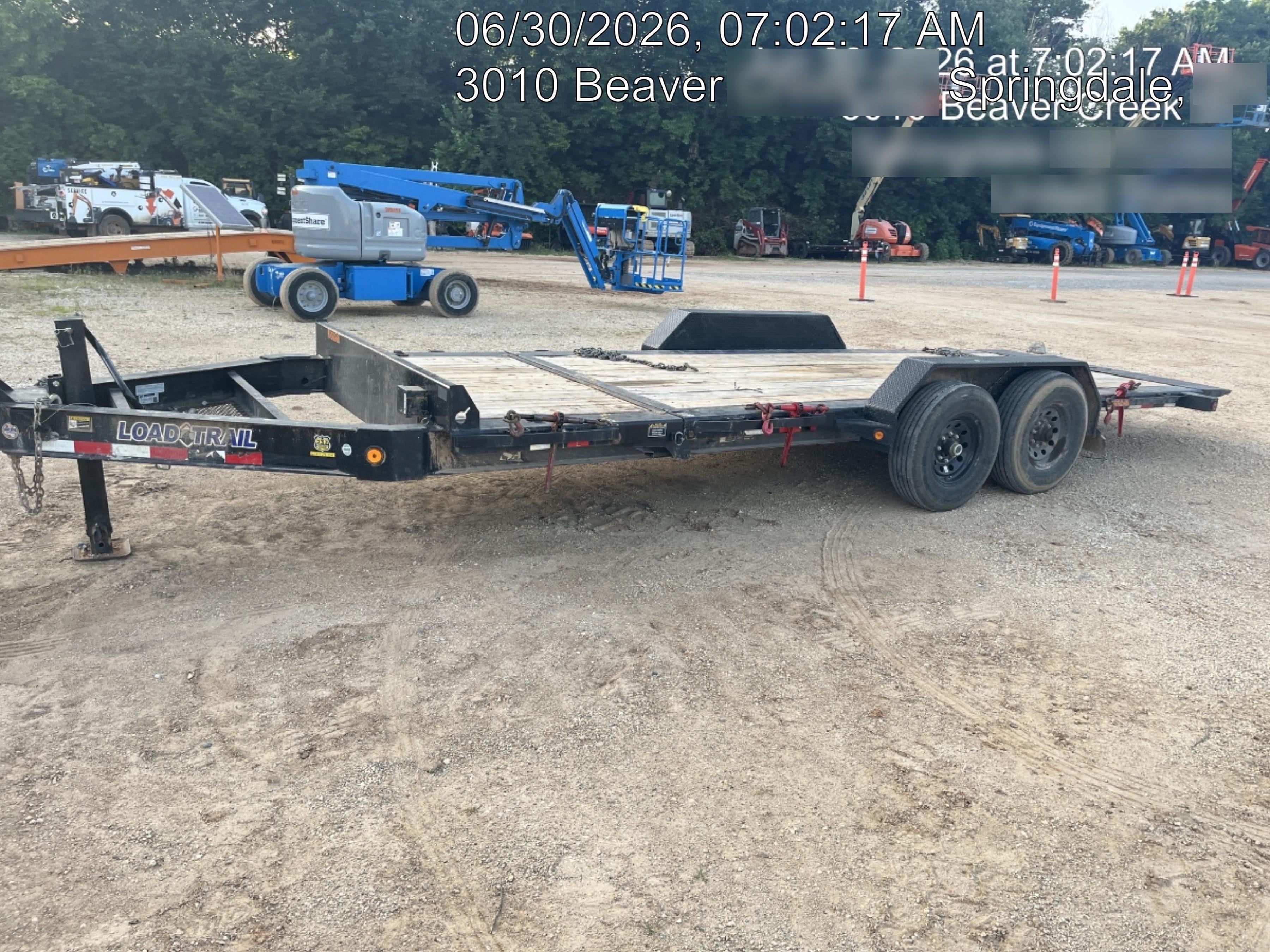 2024 LOADTRAIL Tilt-Deck Rental Trailer