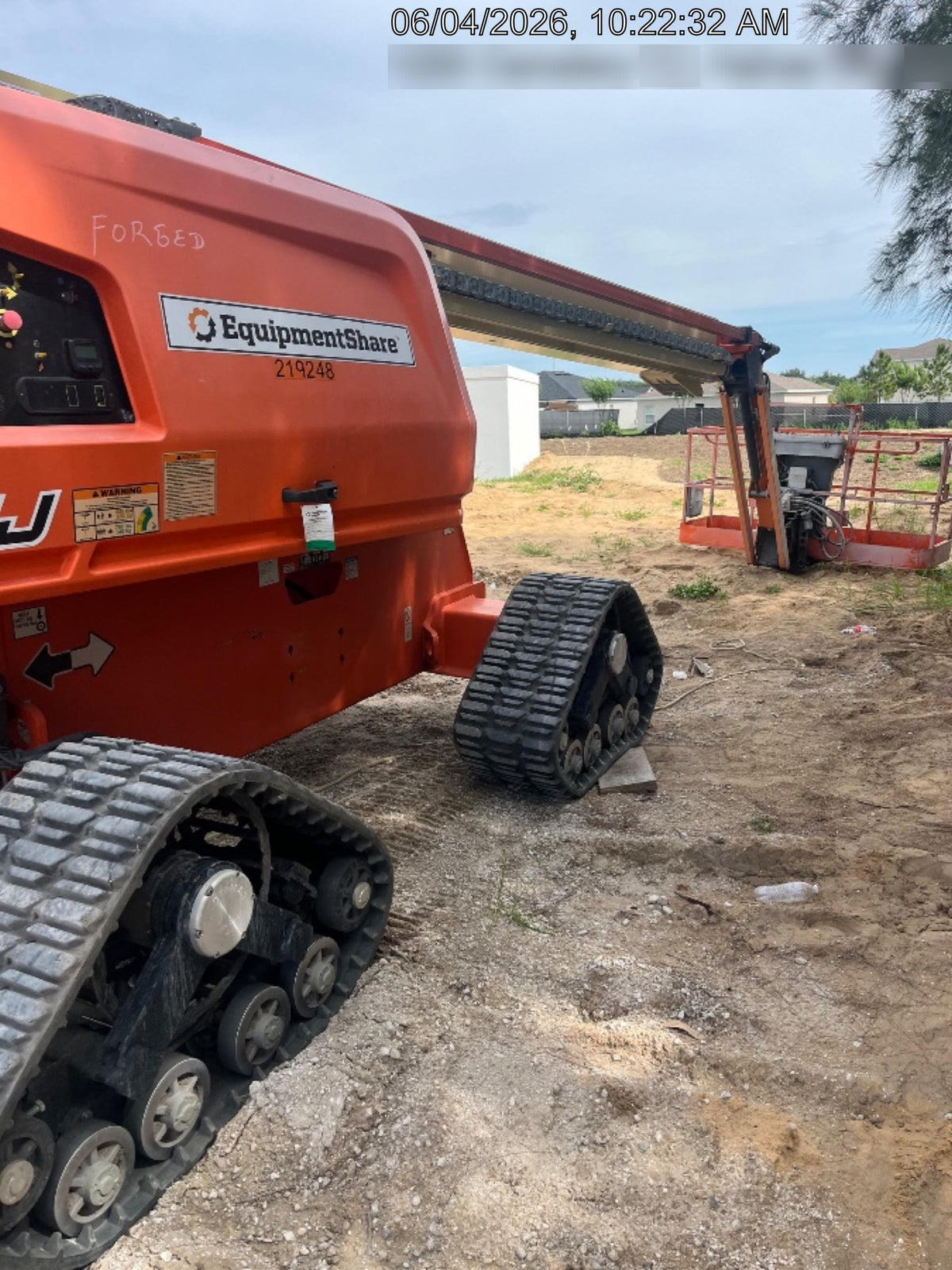 2022 JLG 660SJ Quad Track