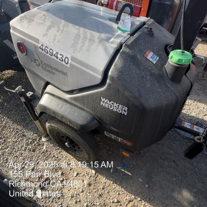 2024 Wacker Neuson LTT4 Diesel, Kohler KDW702, Deep Sea Controller, Auto Start, LED 320W, Bypass Outlet, T3