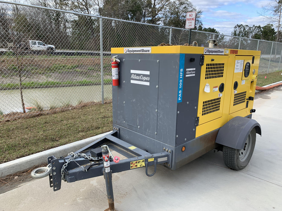 2020 ATLAS COPCO PAS 100 HF CS Enclosed