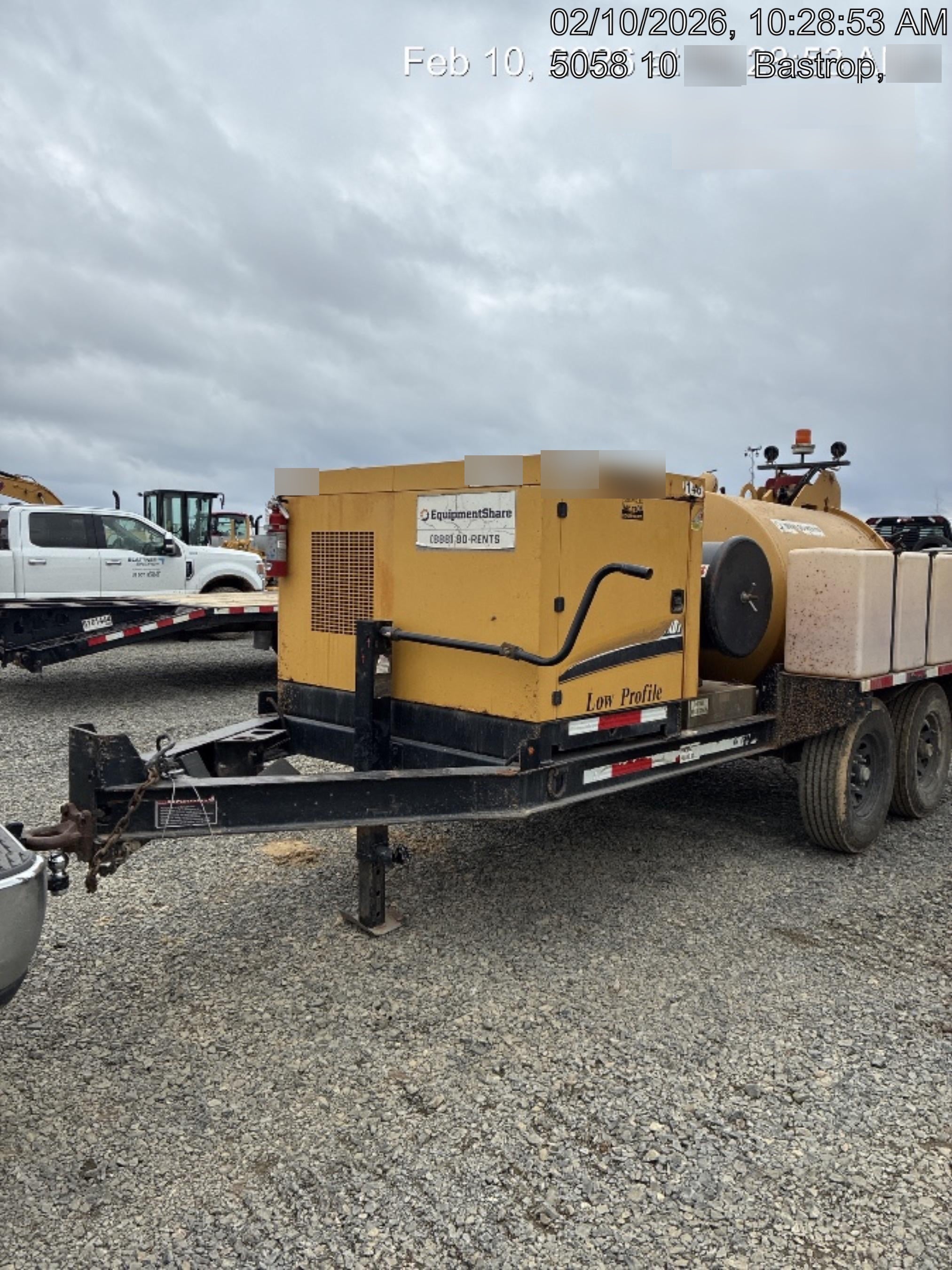 2019 Vac-Tron LP573XDT 24Hp Kohler Diesel, 500 Gal Debris Tank, 500 CFM Vacuum Pump, x2 100 Gal Water Tanks