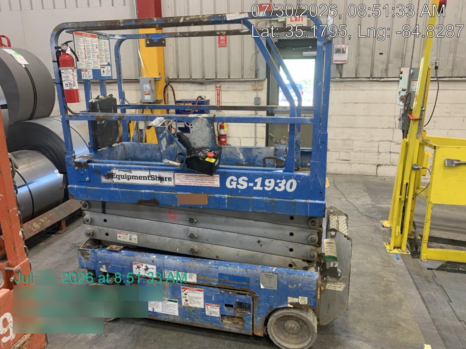 2018 Genie GS-1930 Genie GS-1930 Scissor Lift w/Standard Options