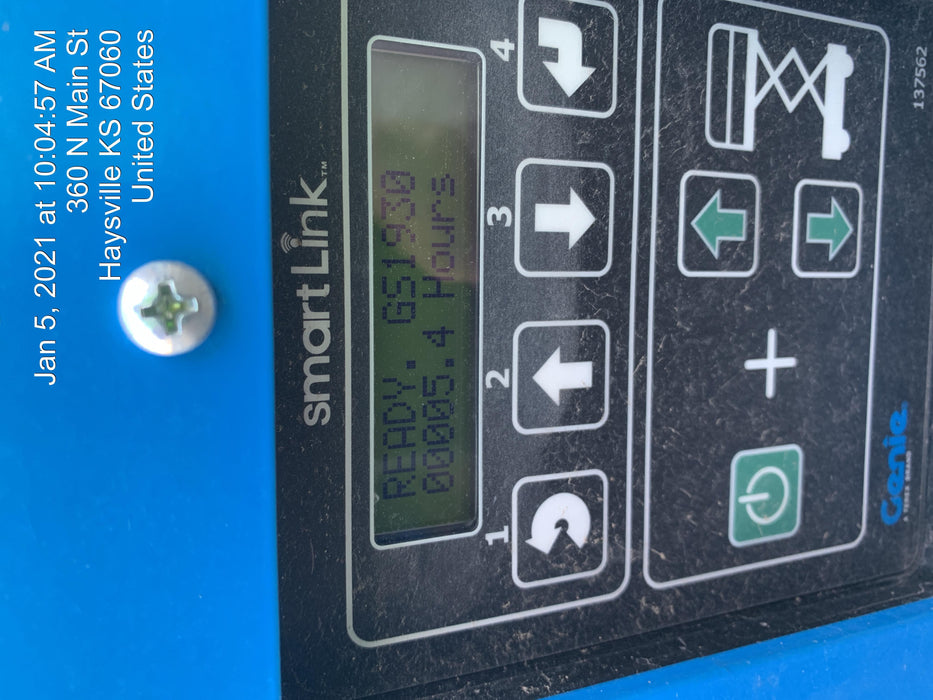 2020 Genie GS-1930 Fixed rails with chain entry gate - Pre A92.20