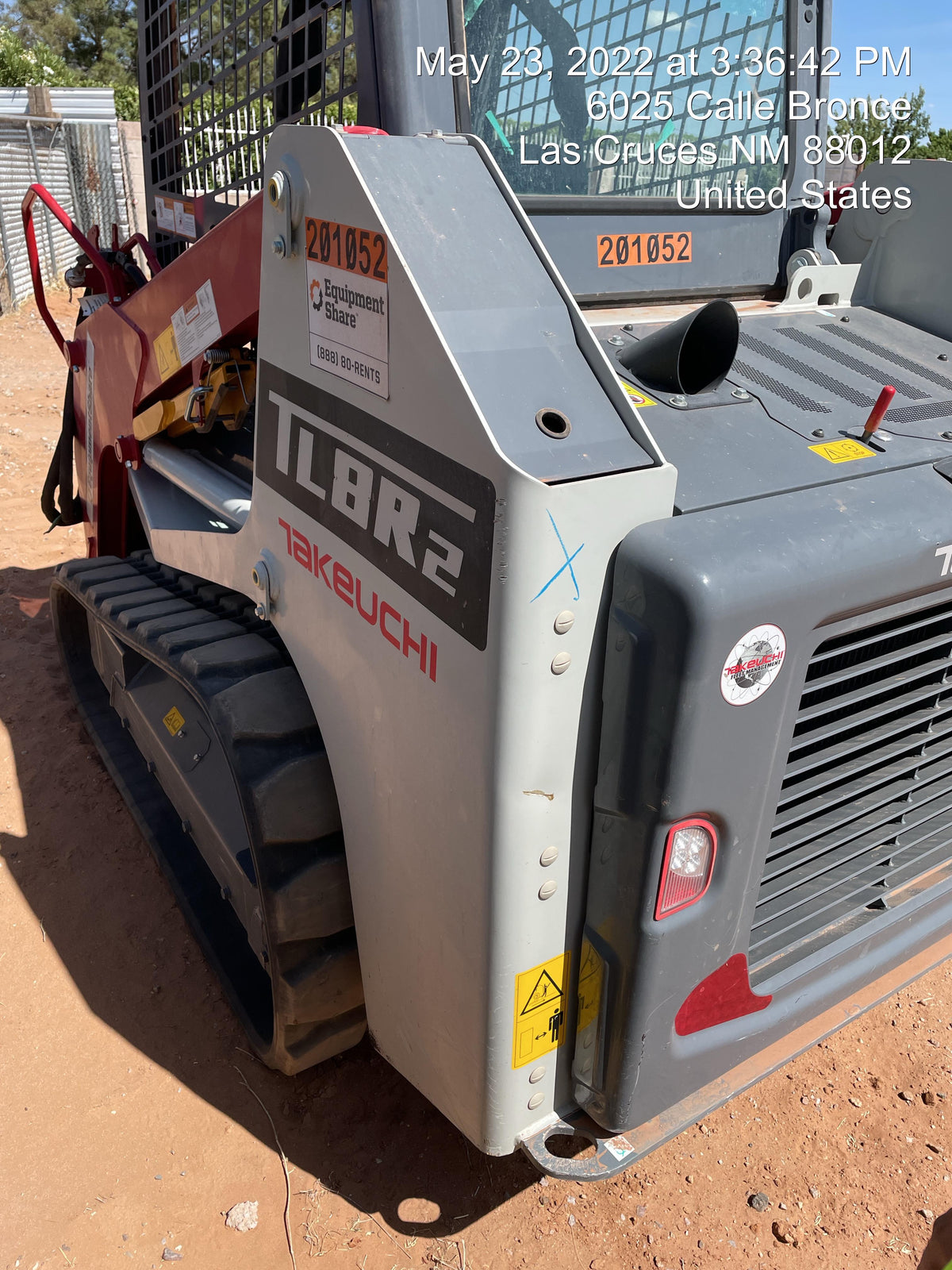 2022 TAKEUCHI TL8R2-R